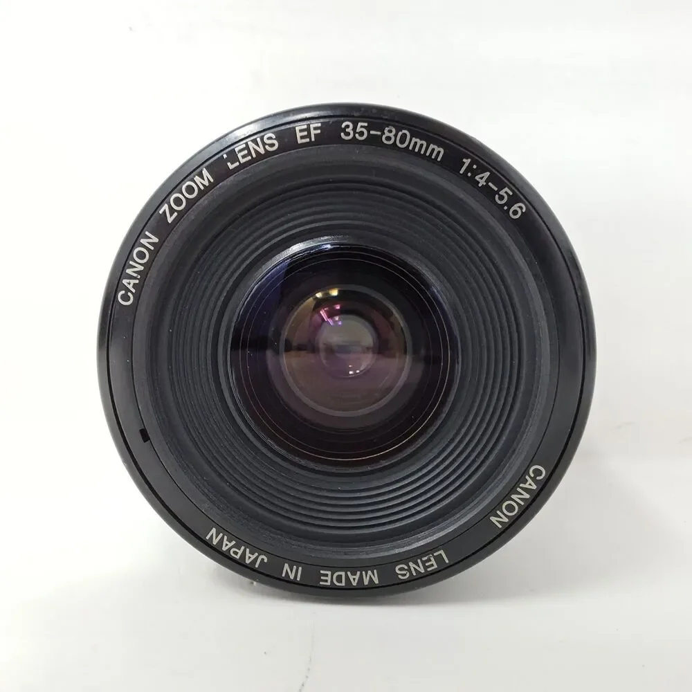 VTG Canon EOS Rebel X S 35mm Film SLR Camera w/ 35-80mm Zoom Lens 1:4-5.6 Tested